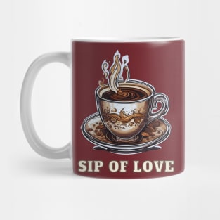 Coffee addict: Sip of coffee sip of love Mug
